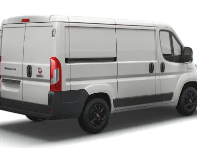 Fiat E Ducato Van L1H1 2022 3D model