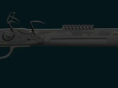 Tactical Musket 3D model