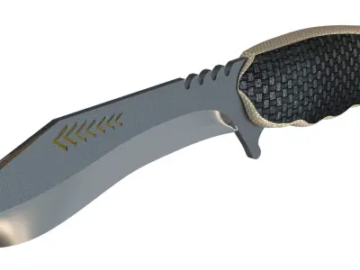 Knife hunting 3D print model