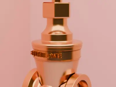 GATE VALVE  3D model