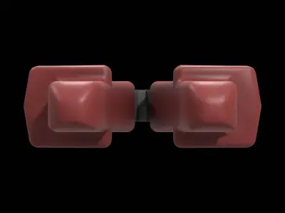 Pliers Low-poly 3D model