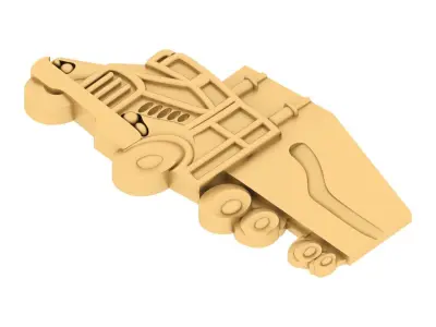 Highway King Pendant 3D print model