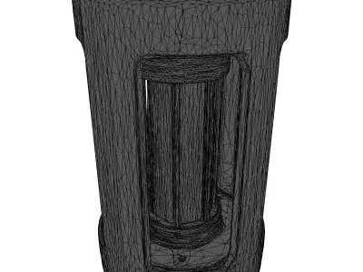 SciFi Energy Cell Container 3D model