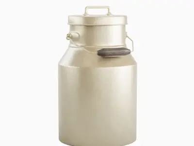 Milk Can 02 3D model