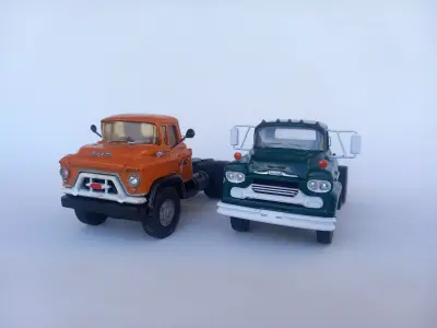 1958 Chevrolet LCF truck cab 3D print model