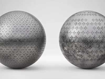 PBR Steel Part 2 Texture