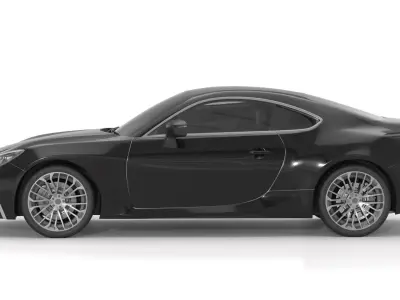 Generic Coupe 01 3D model