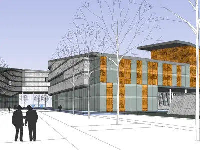 Sketchup Building V1 3D model