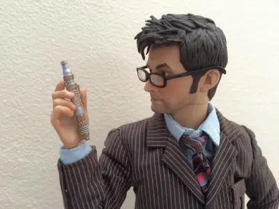 Doctor Who Masters Laser Screwdriver Replica Miniature 3D print model