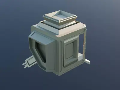 Rohim Arm Armor 3D model