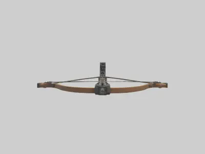 Crossbow Model 1 Low-poly 3D model
