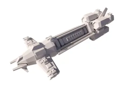 Spaceship-spacecraft-Ultra8 3D model