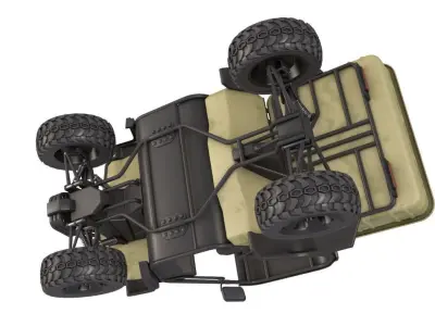 Military ATV 3D model