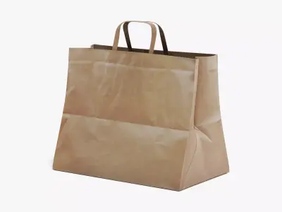 -Paper Bag V2- 3D model