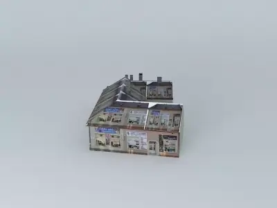 Polar shopping center Free 3D model