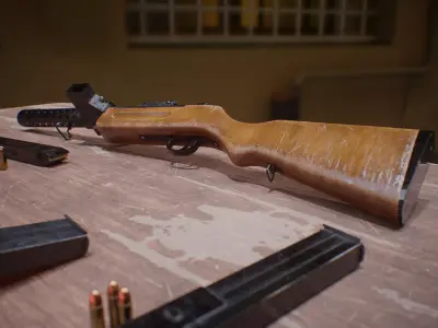 MP 28  High-Detail Game-Ready Asset 3D model