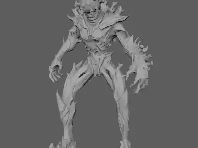 Creature 3D model 12