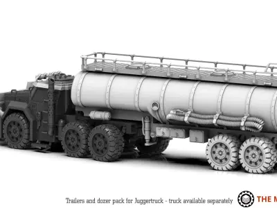 Ironblood - Juggertruck Utility pack 3D print model