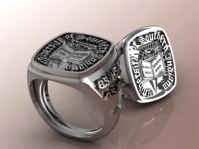 University of southern Indiana  3D print model
