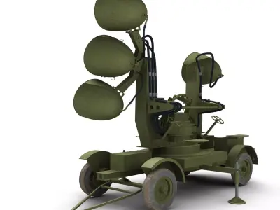 Mobile Sound Locator 3D model