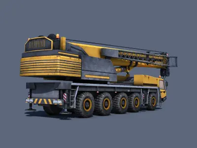 Mobile Crane 3D model purchase