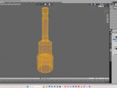 Socket Wrench Attachment Low-poly 3D model