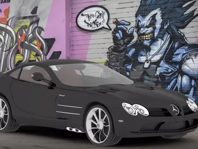Mercedes-Benz SLR McLaren 3D model