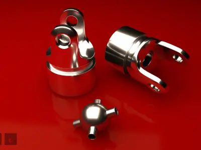 Universal joint  3D model