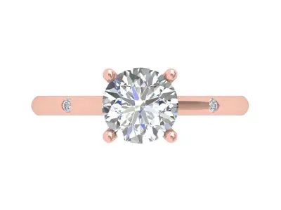 Art Deco Ring 3D print model 22