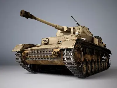  Panzerkampfwagen IV 3D model