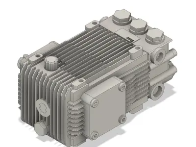 Hydraulic pump Annovi Reverberi 3D model