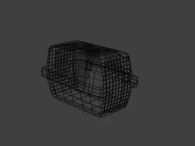 PET CARRIER Low-poly 3D model