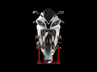 Yamaha YZF R6 2010 3D model