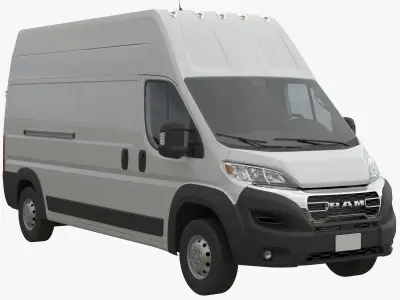 2024 Ram ProMaster 3500 SLT CARGO VAN SUPER HIGH ROOF 159 WB 3D model