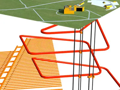 Nuclear Waste Facility 3D model