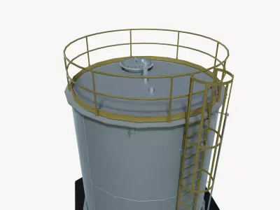 Chemical Tank 3D model purchase