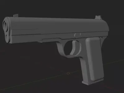 TT-33 3D Model 3D model