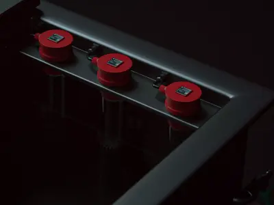 industrial bathroom 3D model