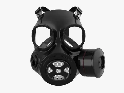 GasMask gas mask 3D model buy