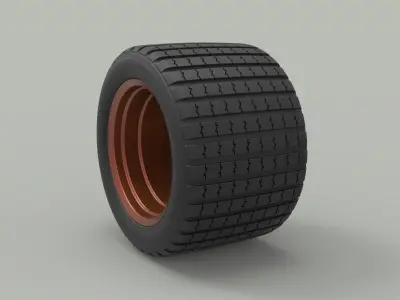 Offroad wheel 26 3D model