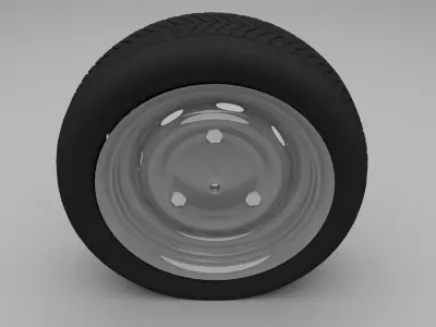 Dacia Wheel 3D model