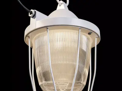 Industrial lamp S-200 3D model