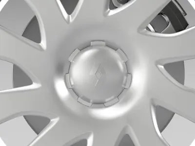 Renault Trafic Van wheel 2015 3D model