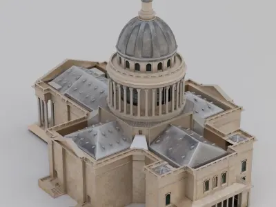 Pantheon 3D model