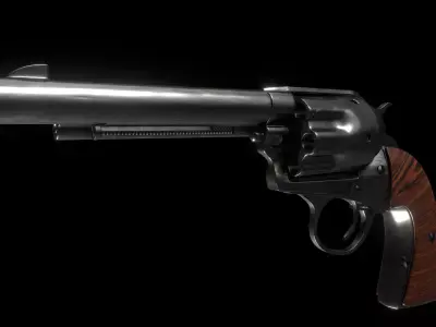 Colt Single Action Army Free 3D model