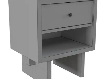Private Side Table 3D model