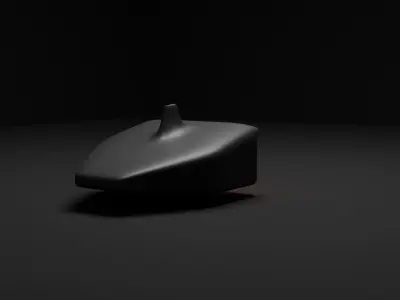 Dark Horizon Void Explorer Low-poly 3D model