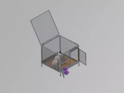 Dog House 3D model purchase