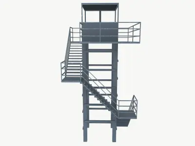 Watch Tower 3D model