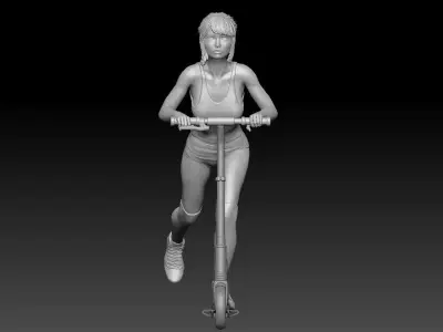 ELECTRIC SCOOTER 2 3D print model
